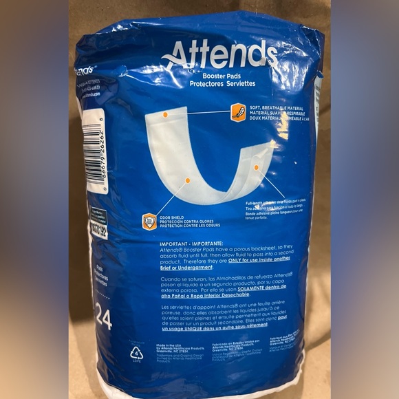 Attends booster pads - Picture 2 of 2